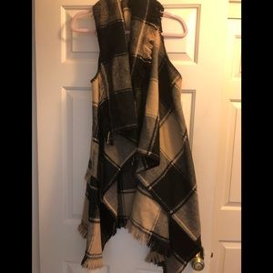 Shawl vest